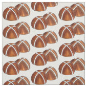 Hot Cross Buns Britische Lebensmittel Backen Oster Stoff (Muster)