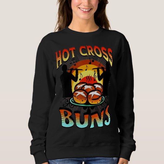 Hot Cross Buns Sweatshirt (Vorderseite)