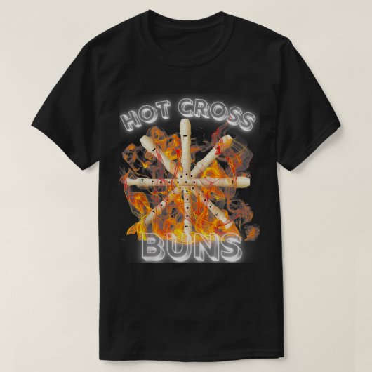 Hot Cross Buns  T-Shirt (Design vorne)