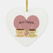 Hot Cupple! Keramik Ornament (Vorne)