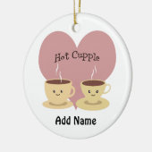 Hot Cupple! Keramik Ornament (Links)