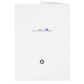 Hot Dang Wedding Card mit Wagenrad (Hinten)