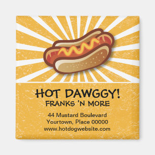 Hot Dawg Werbemagazin Magnet