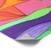 "Hot Day on Island" Poster (Ecke)