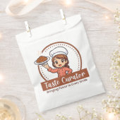 "Hot Deals, Cool Threads – Chef Design Sale!" Geschenktütchen (Ausgeschnitten)