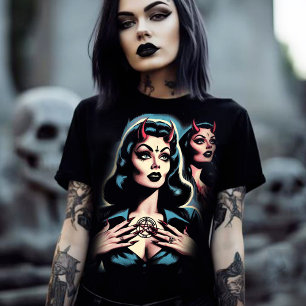Hot Devilish Woman T-Shirt