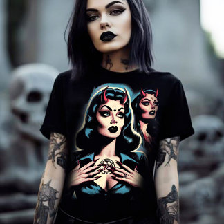 Hot Devilish Woman T-Shirt
