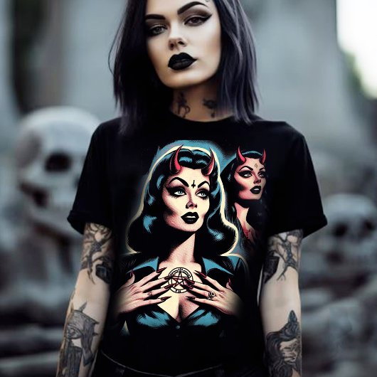 Hot Devilish Woman T-Shirt