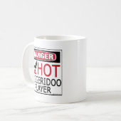 Hot Didgeridoo Player Kaffeetasse (Vorderseite Links)