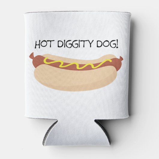 Hot Diggity Dosenkühler (Vorderseite)
