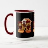 Hot Diggity Würstchen Hunde Kaffeezubereitung Tass Tasse (Links)