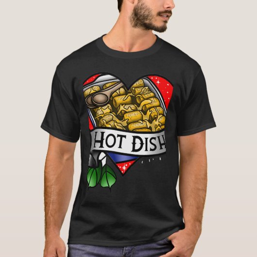 Hot-Disc-Aufkleber T-Shirt (Vorderseite)