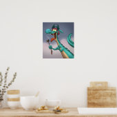 Hot Dog auf einem Stick Poster (Küche)