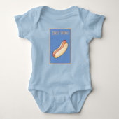 Hot Dog Baby Strampler (Vorderseite)