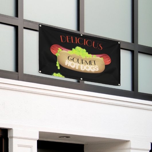 Hot Dog Banner (Äußeres Gebäude)