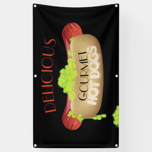 Hot Dog Banner (Vertikal)