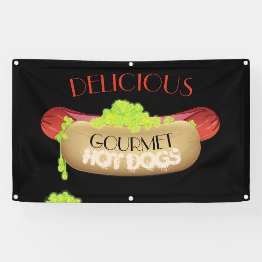 Hot Dog Banner (Horizontal)