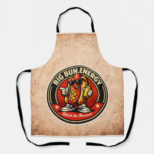 Hot Dog - Big Bun Energy - Foodie Fiends Schürze
