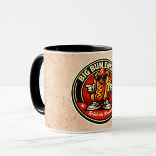 Hot Dog - Big Bun Energy - Foodie-Freunde Tasse