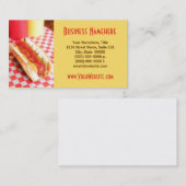Hot Dog Business Cards Visitenkarte (Vorne/Hinten)