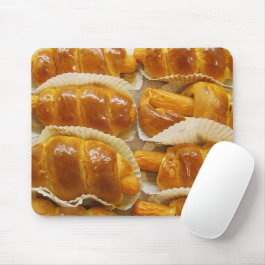 Hot Dog Cake ... Asiatische Nachspeise Mousepad (Mit Mouse)