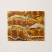 Hot Dog Cake ... Asiatische Nachspeise Puzzle (Horizontal)