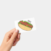 Hot Dog Cartoon Ausweis (Handheld)
