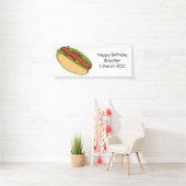 Hot Dog Cartoon Banner (Insitu)