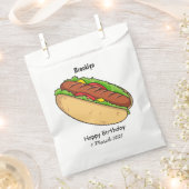 Hot Dog Cartoon Geschenktütchen (Ausgeschnitten)
