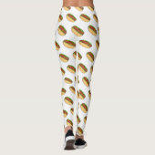 Hot Dog Cartoon Leggings (Rückseite)