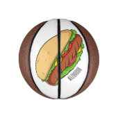 Hot Dog Cartoon Mini Basketball (Vertikal)