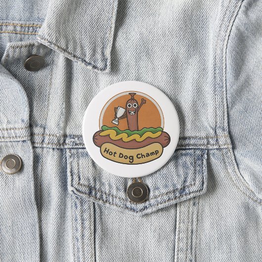 Hot Dog Champ Button