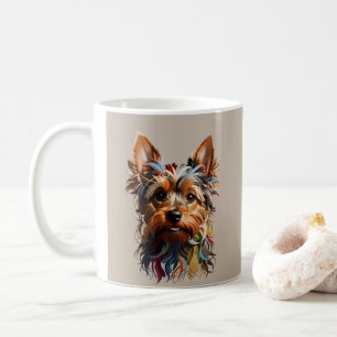 Hot Dog Combo Fun Design für Dog Coffee Lov Kaffeetasse