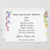 Hot Dog Cookout-Party Einladung (Rückseite)