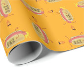 Hot Dog Dare Devil Geschenkpapier (Rolleneckpunkt)