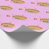 Hot Dog Dare Devil Geschenkpapier (Ecke)