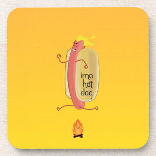 Hot Dog Dare Devil Getränkeuntersetzer