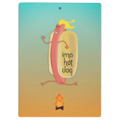 Hot Dog Dare Devil Klemmbrett (Rückseite)