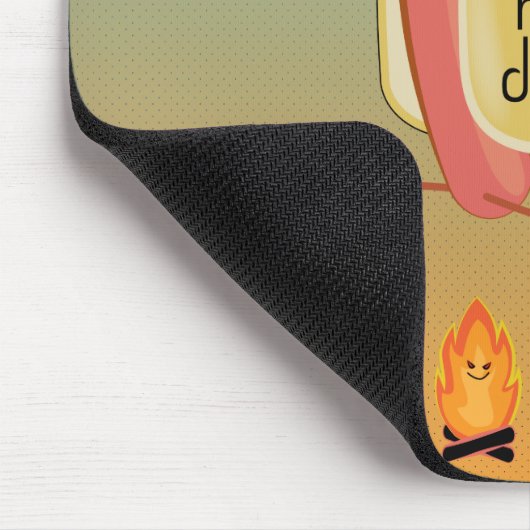 Hot Dog Dare Devil Mousepad (Ecke)