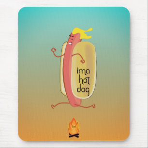Hot Dog Dare Devil Mousepad