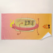 Hot Dog Dare Devil Strandtuch (Vorderseite)