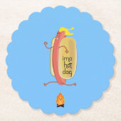 Hot Dog Dare Devil Untersetzer (Vorderseite)