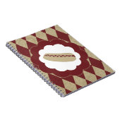 Hot Dog Diamanten Notizblock (Rechte Seite)