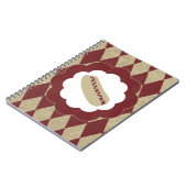Hot Dog Diamanten Notizblock (Linke Seite)