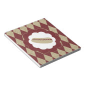Hot Dog Diamanten Notizblock (angewinkelt)