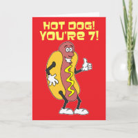 Hot Dog! Du bist 7! 7. Geburtstag