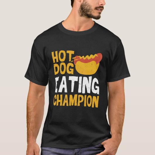 Hot Dog Eating Champion T-Shirt (Vorderseite)