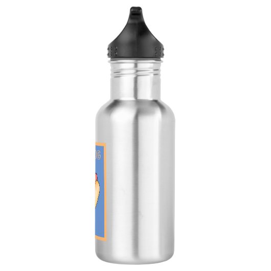 Hot Dog Edelstahlflasche (Rechts)