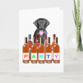 Hot Dog Einladung (Vorderseite)