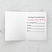 Hot Dog Einladung (Innenseite)